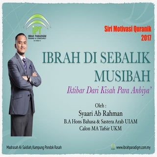 Ibrah Di Sebalik Musibah