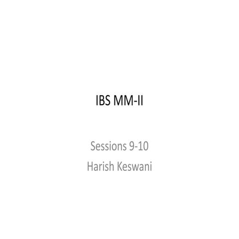 Ibs mmii- sessions-9-10