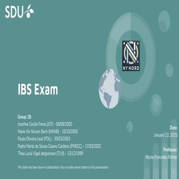Final Exam of International Business Strategy 2025 | PDF