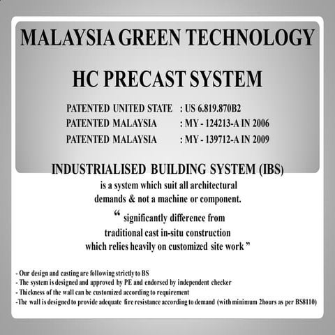 IBS is a system not a machine