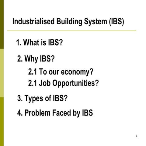 Ibs part1