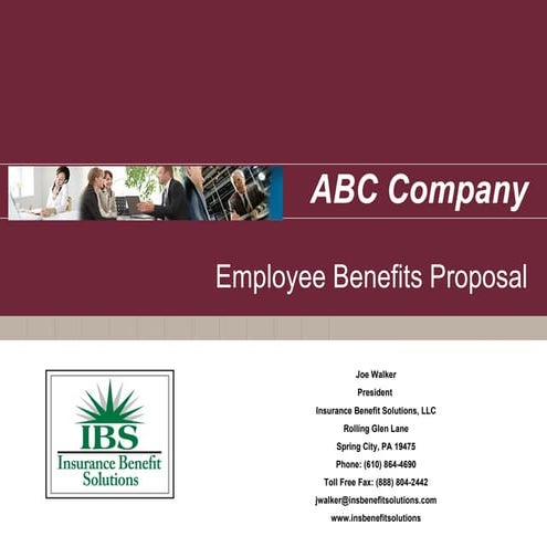 IBS Power Point Group Benefit Presentation 2010