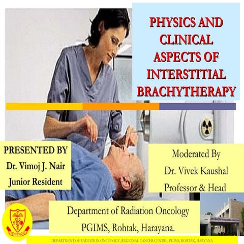 physics and clinical aspects of interstitial brachytherapy