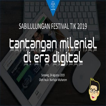 Tantangan Milenial Era Digital
