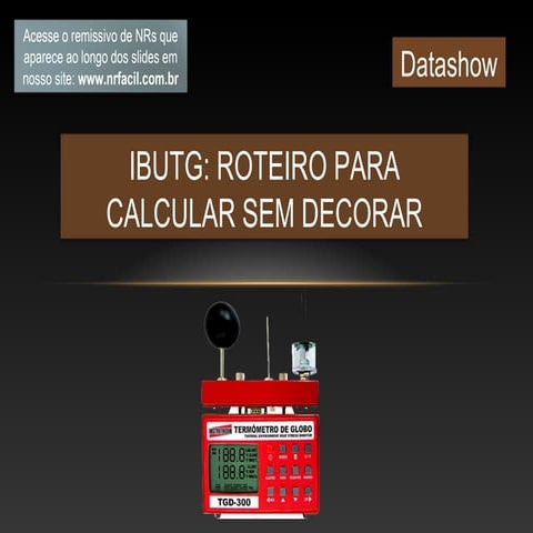 Ibutg como calcular_sem_decorar