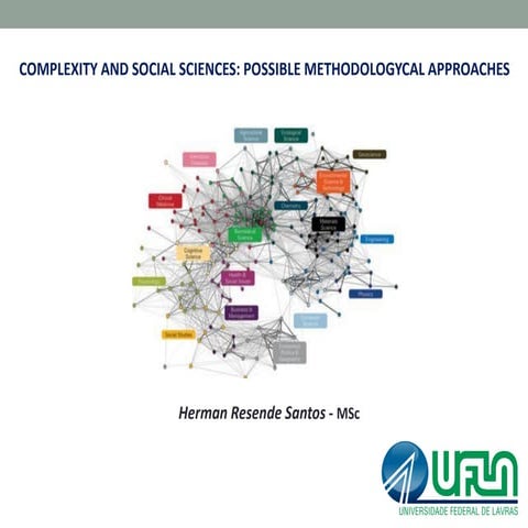COMPLEXITY AND SOCIAL SCIENCES: POSSIBLE METHODOLOGYCAL APPROACHES