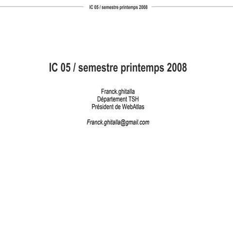 IC05 cours 2