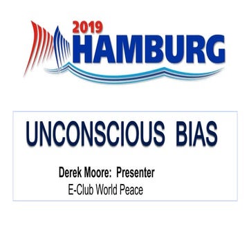 Unconscious Bias: Awareness and Action