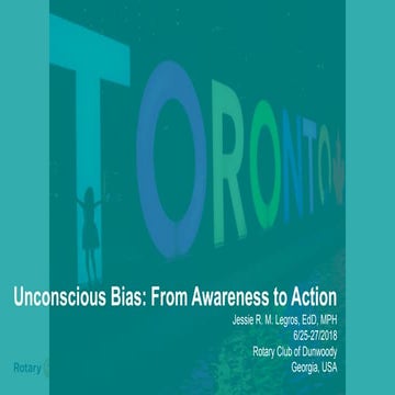 Unconscious Bias: From Awareness to Action (.ppt)