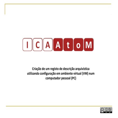 ICA-AtoM: Criação de um registo de descrição