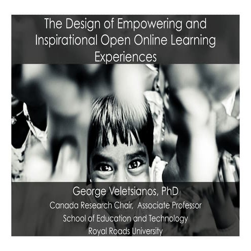 The Design of Empowering and Inspirational Open Online Learning Experiences