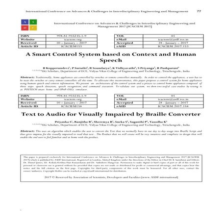 A Smart Control System based on Context and Human Speech