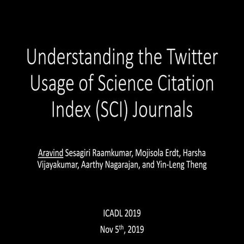 Understanding the Twitter Usage of Science Citation Index (SCI) Journals