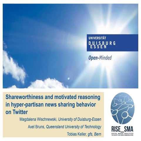 Shareworthiness and Motivated Reasoning in Hyper-Partisan News Sharing Behavi...