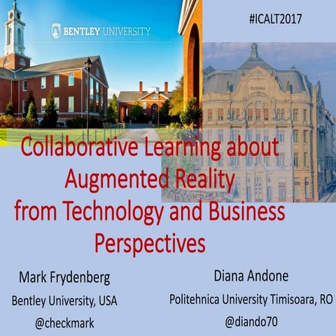Collaborative Learning about Augmented Reality  from Technology and Business ...