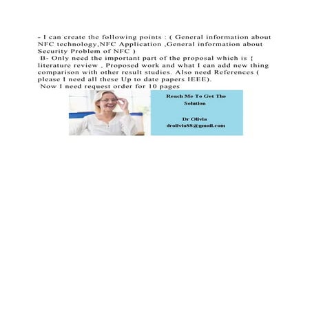 - I can create the following points ( General information about NF.docx