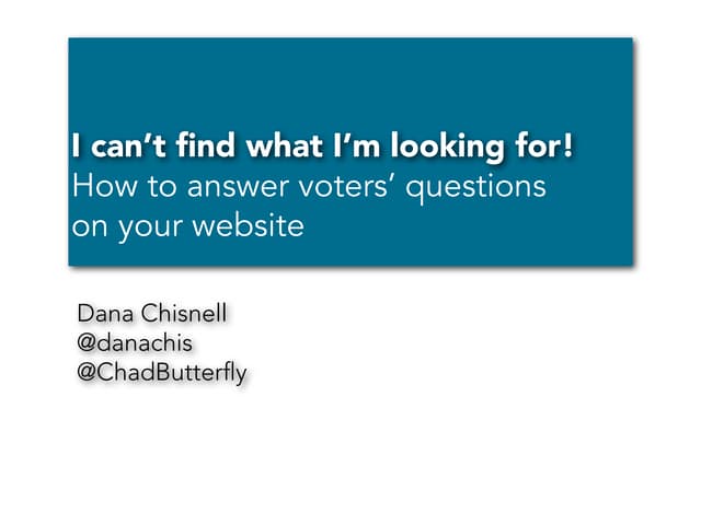 I can't find what i'm looking for