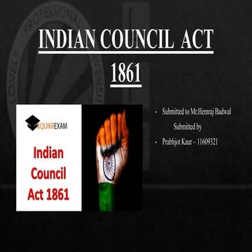 Ica of 1861 by prabh sandhu