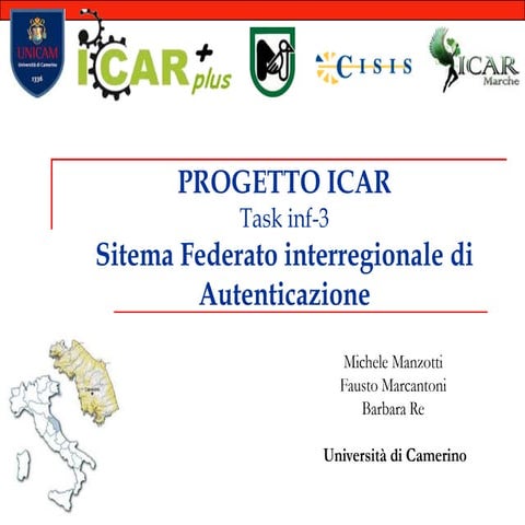Sistema Federato Interregionale di Autenticazione