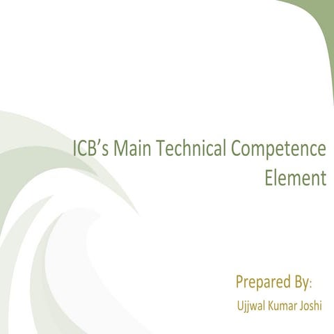 ICB Competence, Project Standards