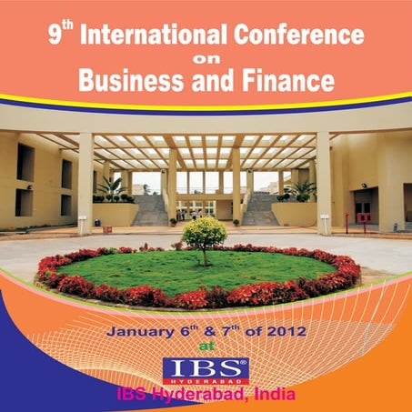 Icbf 2012 brochure