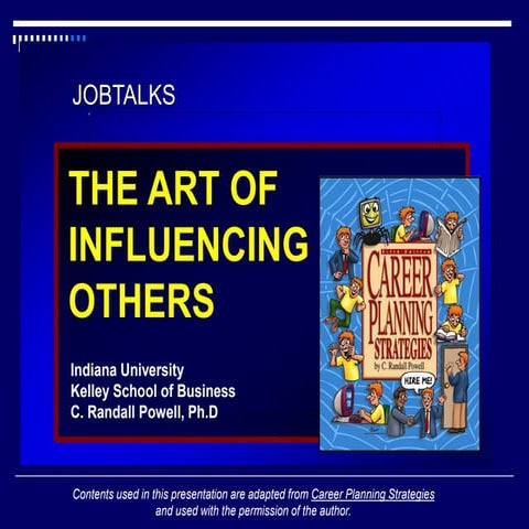 ICC-Art of Influencing Others-Networkers.ppt