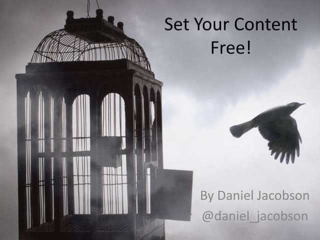 Set Your Content Free! : Case Studies from Netflix and NPR
