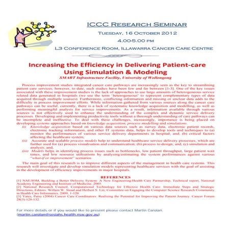 ICCC Research Seminar