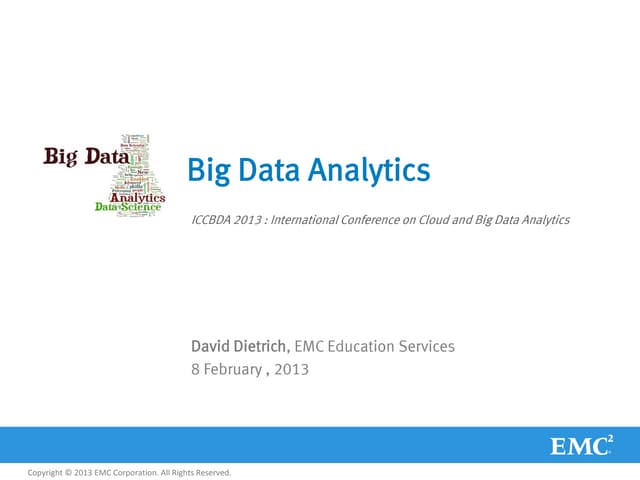 Big Data Analytics