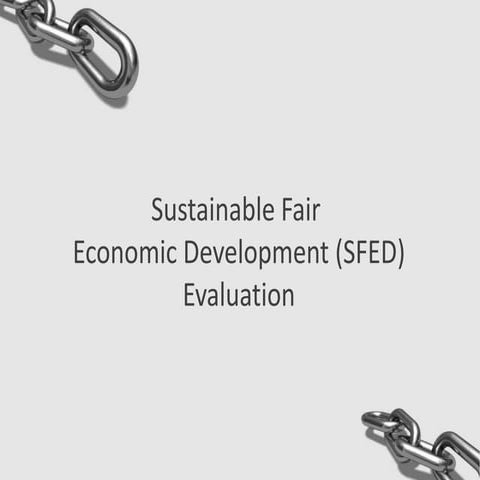 Sustainable Fair Economic Development Philippines - Evaluation Report