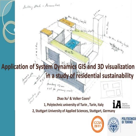 Application of integrated System Dynamics, GIS and 3D visualization system in...
