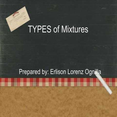 Iccs sicience6 types of mixtures