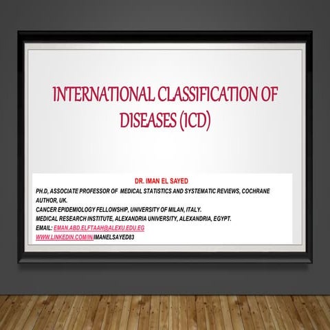 ICD 10 lecture