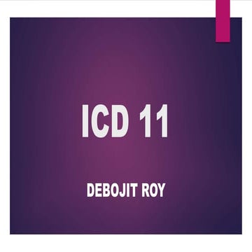ICD 11