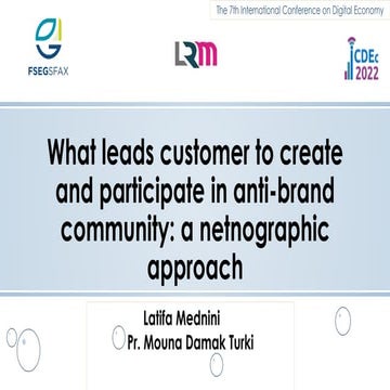What leads customer to create and participate in anti-brand community: a netn...