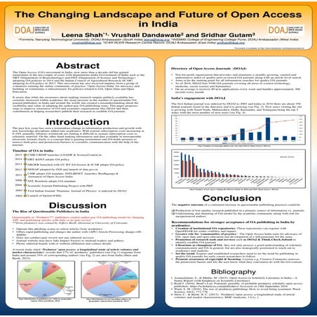 The Changing Landscape and Future of Open Access in India