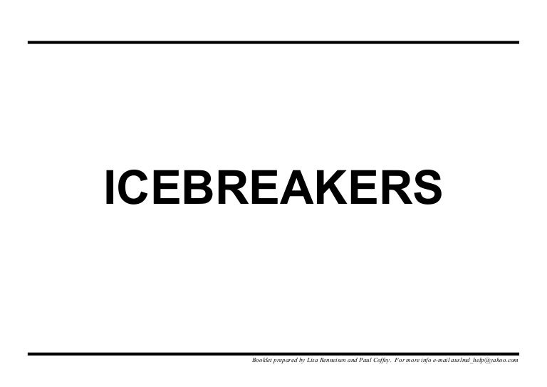 Ice breaker book