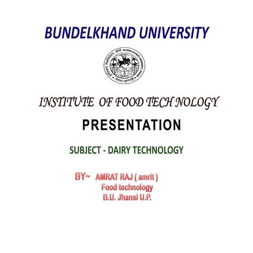 Ice cream and Ice-cream manufacturing  