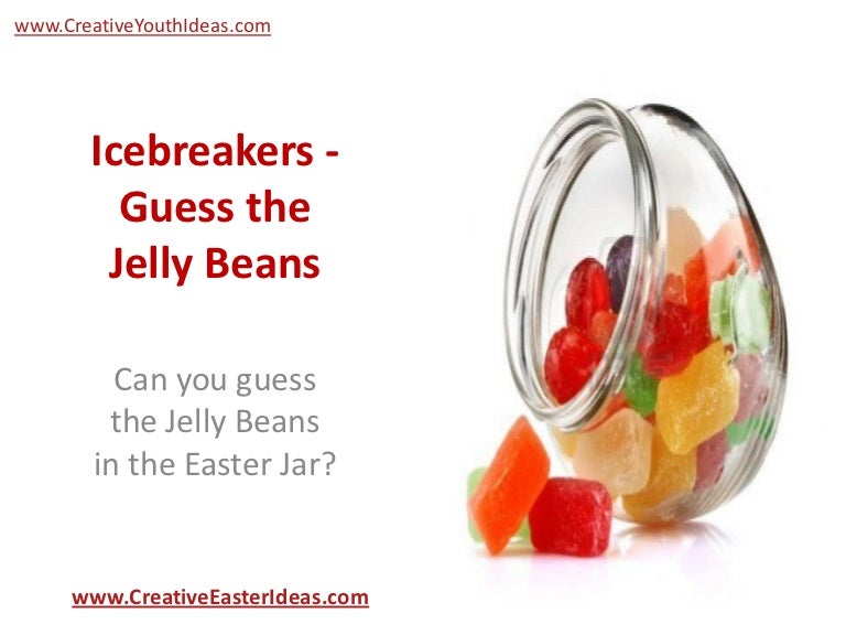 Icebreakers Guess the Jelly Beans