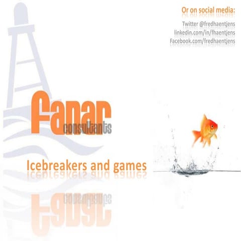 Icebreakers and games for training and workshops - My website moved now to Bo...