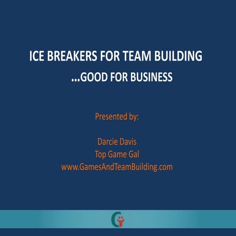 Ice breakers are good for business
