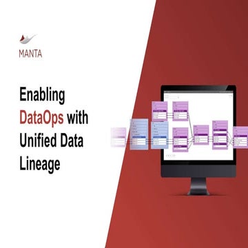 Enabling DataOps with Unified Data Lineage