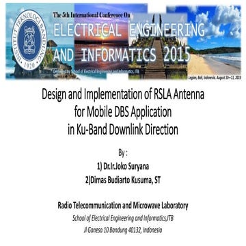 Design and Implementation of RSLA Antenna for Mobile DBS Application in Ku-...