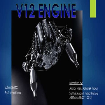 Presentation on V12 Engine