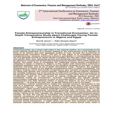 Challenges of Women Entrepreneurs in India and the Emerging Dimensions ...