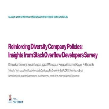 Reinforcing Diversity Company Policies: Insights from StackOverflow Developer...