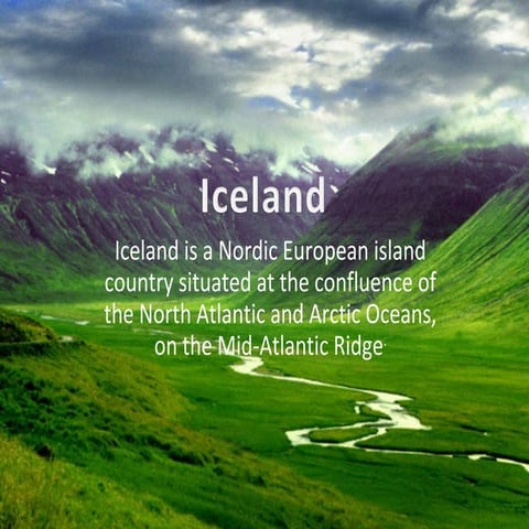 Iceland Project - Geography