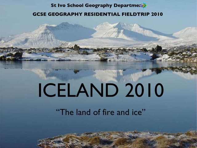 Iceland Presentation Launch 2010