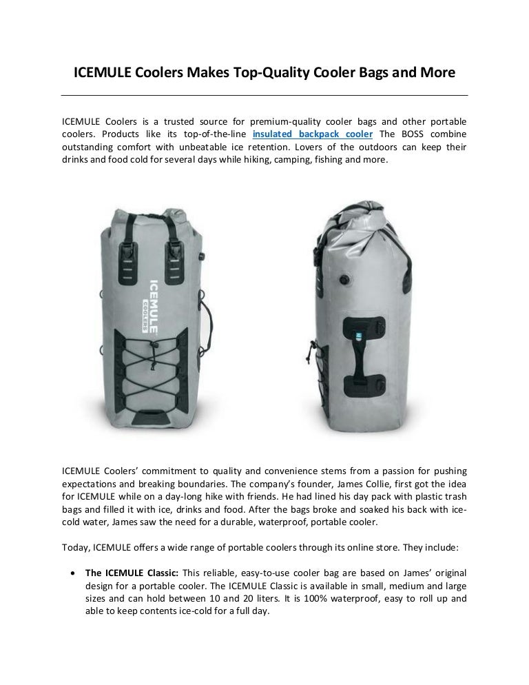 icemule fish bag