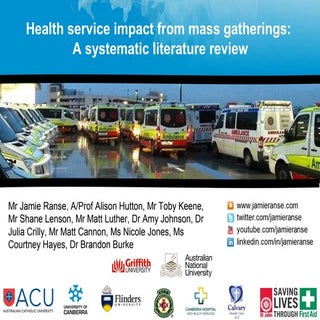 Health service impact from mass-gat...